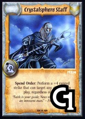 Crystalsphere Staff - Foil